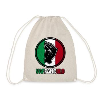 Italien Italiener Vaffanculo - Turnbeutel - Natur - Vorne