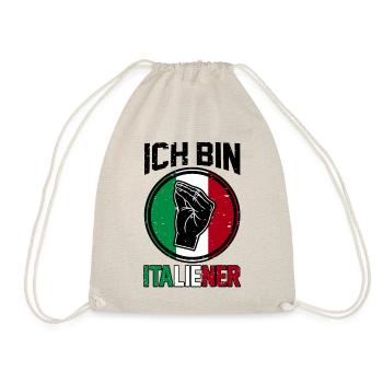 Italien Italiener Vaffanculo - Turnbeutel - Natur - Vorne