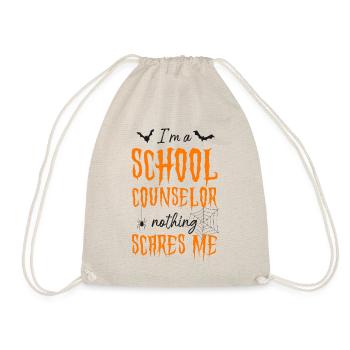 Conseillère scolaire Maman Halloween Je suis - Sac de sport léger - nature - Devant