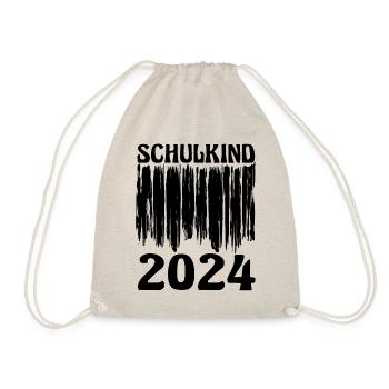 1. Klasse Schulkind Schulanfang Einschulung - Turnbeutel - Natur - Vorne