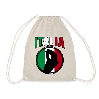 Italia Italian Italian Italy - Drawstring Bag - nature - Front