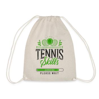 Drôle de joueur de tennis Raquette Tennis - Sac de sport léger - nature - Devant