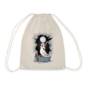 Halloween Seagull Seagulls Maritime Sailor Sailor - Drawstring Bag - nature - Front