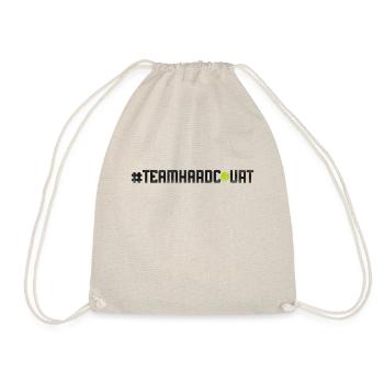 Funny Tennis Player Racket - Drawstring Bag - nature - Front