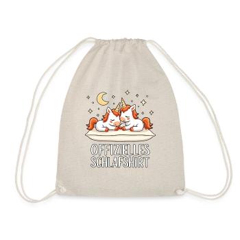 Chemise de nuit officielle Licornes Licorne Paire - Sac de sport léger - nature - Devant