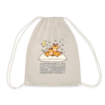 Chemise de nuit officielle Girafe Girafe Couple - Sac de sport léger - nature - Devant
