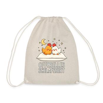 Chemise de nuit officielle Chickens Chicken Pair - Sac de sport léger - nature - Devant