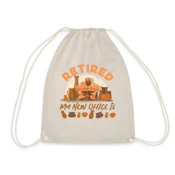 Poterie Céramiste Artiste Retraité Mon - Sac de sport léger - nature - Devant