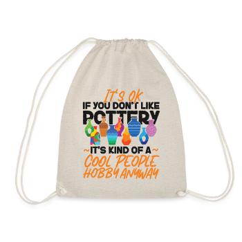 Poterie Céramiste Artiste C’est OK Si - Sac de sport léger - nature - Devant