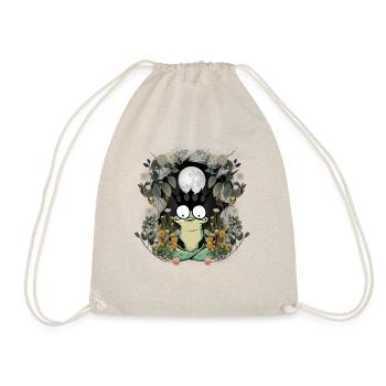 Frog Frogs Fairy Tale Fairy Tale Character - Drawstring Bag - nature - Front