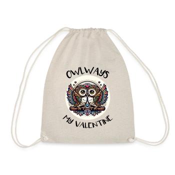 Hiboux mon hibou de la Saint-Valentin - Sac de sport léger - nature - Devant