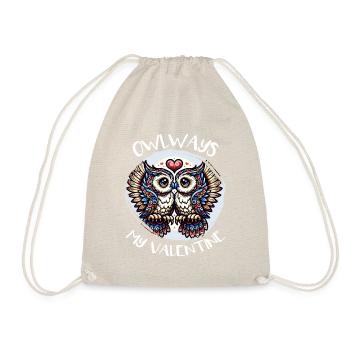 Hiboux mon hibou de la Saint-Valentin - Sac de sport léger - nature - Devant