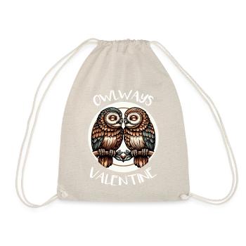 Hiboux mon hibou de la Saint-Valentin - Sac de sport léger - nature - Devant
