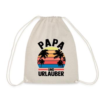 Vacances Vacancier Père Papa - Sac de sport léger - nature - Devant