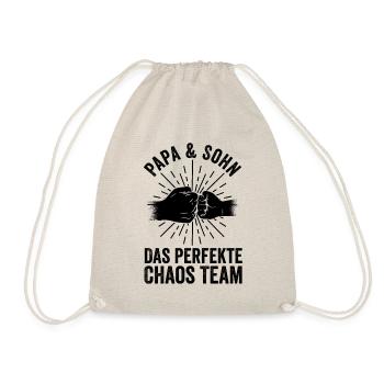 Father Dad And Son - Drawstring Bag - nature - Front