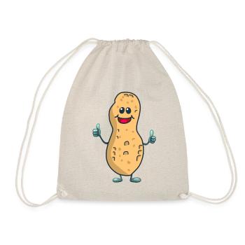 Winner Peanut Win Win Success Successful - Drawstring Bag - nature - Front