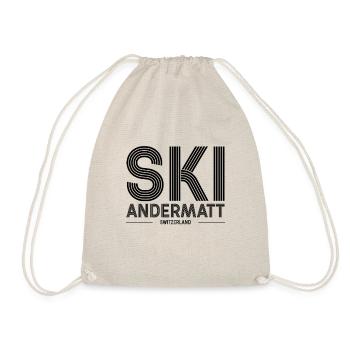 Station de ski d’Andermatt Alpes suisses Ski souvenir - Sac de sport léger - nature - Devant