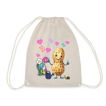 Cacahuète Printemps Jardin Fleurs Enfants - Sac de sport léger - nature - Devant