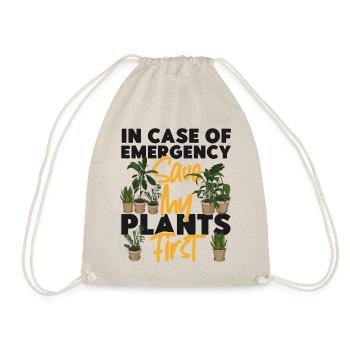 Plant Lover Gardening In Case Of - Drawstring Bag - nature - Front