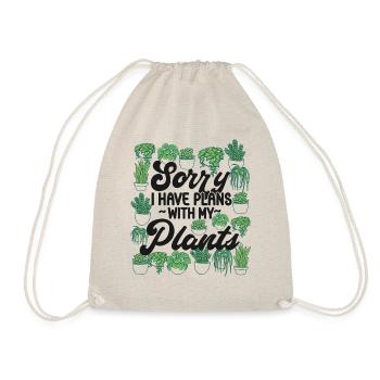 Plant Lover Gardening Sorry I Have - Turnbeutel - Natur - Vorne