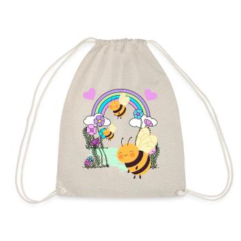 Enfants Enfant Arc-en-ciel Insecte Insecte Bébé - Sac de sport léger - nature - Devant