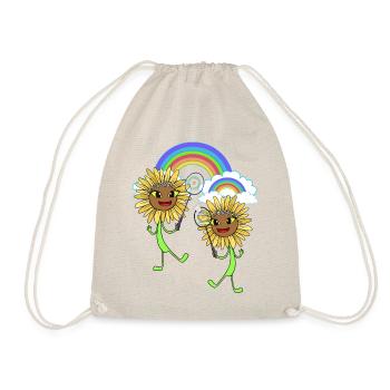 Joueur de Tennis Tenni Tournesol Tournesol Enfant - Sac de sport léger - nature - Devant