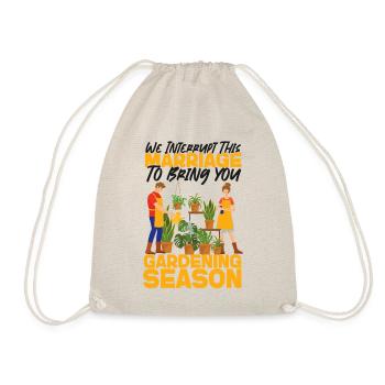Amoureux des plantes Jardinage Mari Femme - Sac de sport léger - nature - Devant