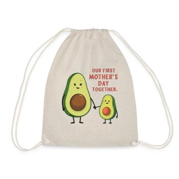Avocat sucré pour la première fête des mères - Sac de sport léger - nature - Devant