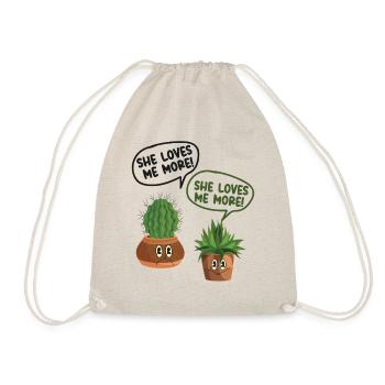 Amoureux des plantes Jardinage Cactus - Sac de sport léger - nature - Devant
