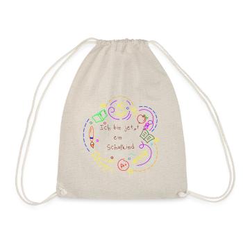 Schoolchild - Drawstring Bag - nature - Front