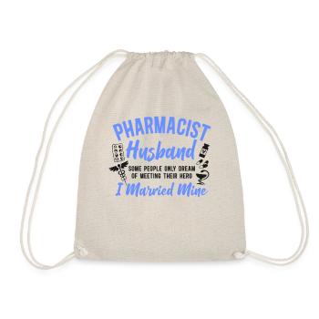 Pharmacy Tech Technician - Drawstring Bag - nature - Front