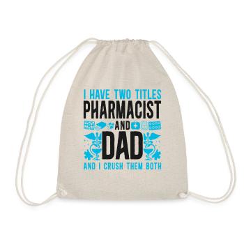 Technicien en pharmacie - Sac de sport léger - nature - Devant
