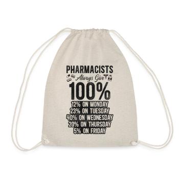 Pharmacy Tech Technician - Turnbeutel - Natur - Vorne
