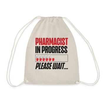Pharmacy Tech Technician - Drawstring Bag - nature - Front