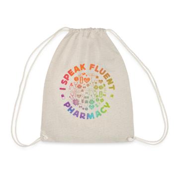 Pharmacy Tech Technician - Drawstring Bag - nature - Front