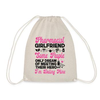 Pharmacy Tech Technician - Drawstring Bag - nature - Front