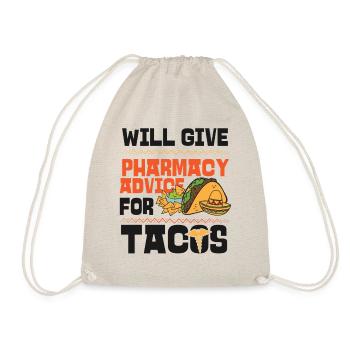 Pharmacy Tech Technician - Drawstring Bag - nature - Front