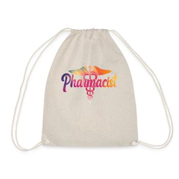 Pharmacy Tech Technician - Drawstring Bag - nature - Front