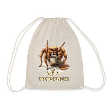 Kaffee Spinnenwitz - Sac de sport léger - nature - Devant