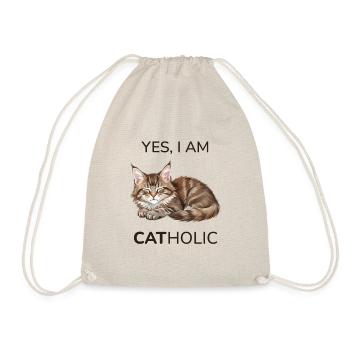 Yes I Am Catholic - Sac de sport léger - nature - Devant