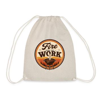 Le barbecue Fire Does The Work - Sac de sport léger - nature - Devant