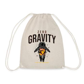 Zero Gravity Astronaut Erde Weltraum - Turnbeutel - Natur - Vorne