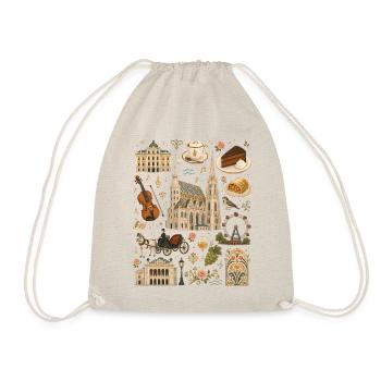 Charme viennois | Culture et Café de Vienne - Sac de sport léger - nature - Devant
