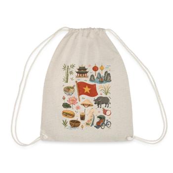 Vietnam Love | Culture & Wanderlust - Sac de sport léger - nature - Devant