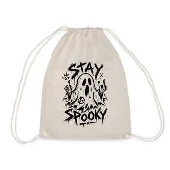 Stay Spooky Geist - Turnbeutel - Natur - Vorne