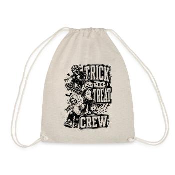 Trick or Treat Crew - Turnbeutel - Natur - Vorne