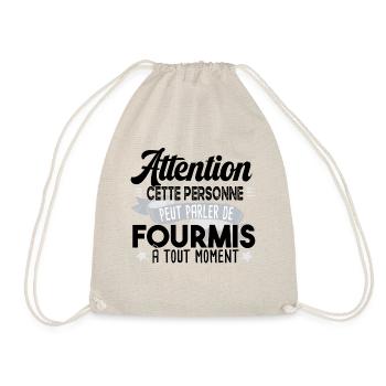 Fourmis fourmi fourmiculture métier humour - Sac de sport léger - nature - Devant