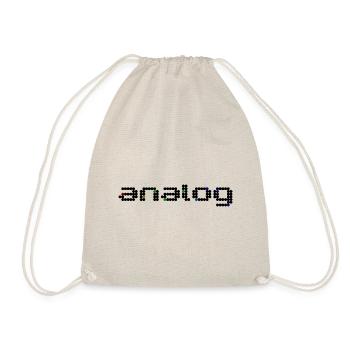 analogique 2 noir - Sac de sport léger - nature - Devant