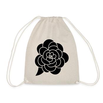 Blume - Turnbeutel - Natur - Vorne