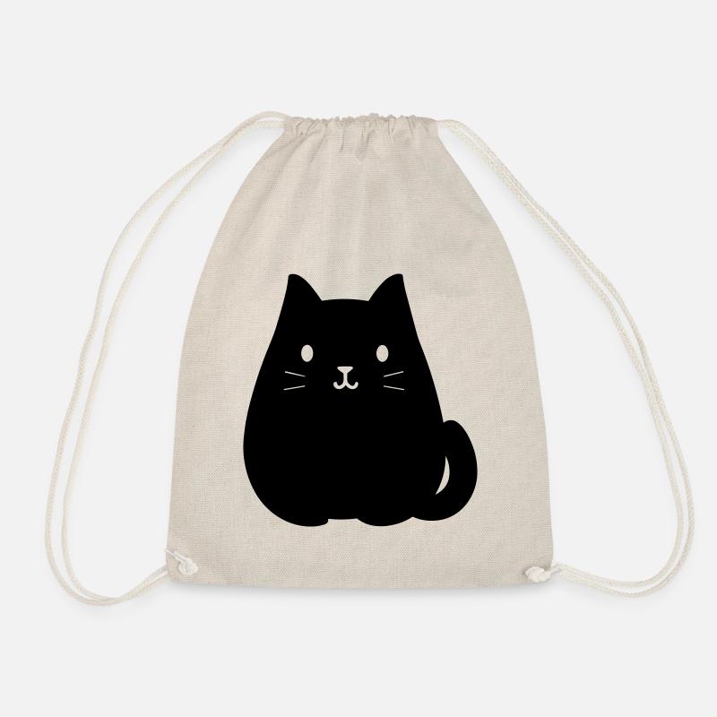 Katze - Turnbeutel - Natur